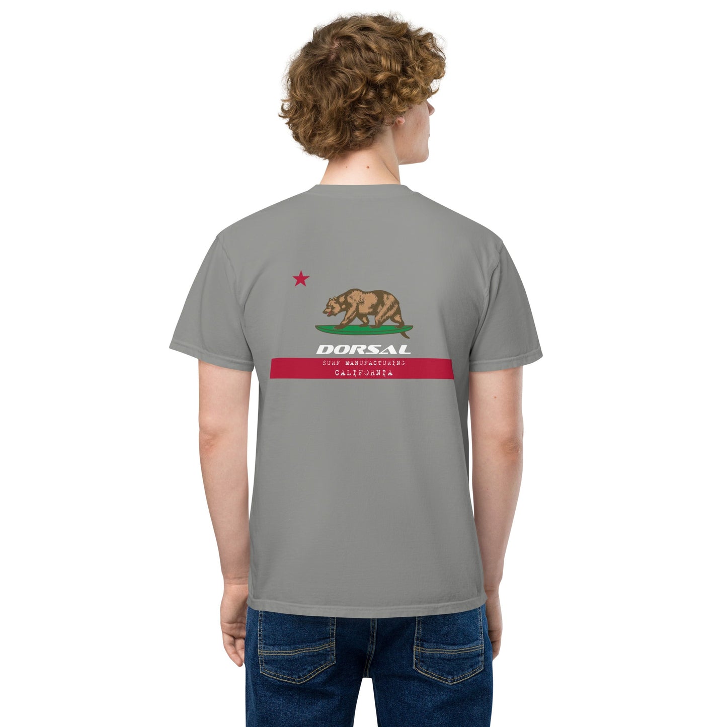 Unisex garment-dyed pocket t-shirt